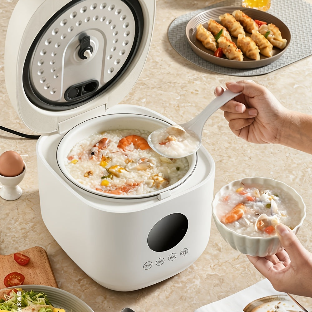 Yalulu Rice Cooker, Smart Electric Cooker, Touch Screen, Digital Display, 3L\u002F 101.44oz Capacity, Can Make, Porridge, Soup, 24-hour Timer And Keep Warm Function, Suitable For Home Use