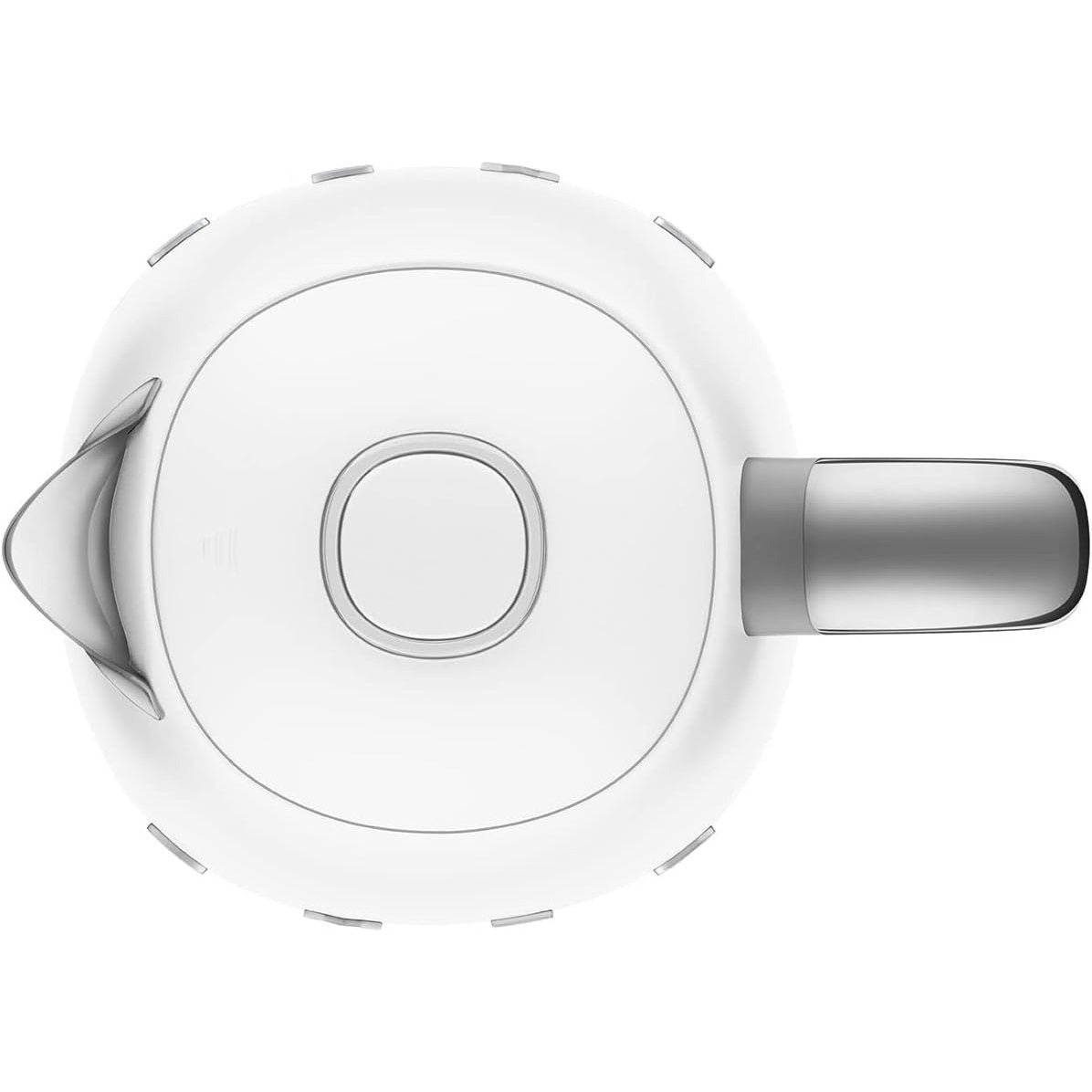 SMEG KLF03 7 Cup Electric Water Kettle, Retro-Style Matte, White