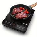 AOBOSI Portable Induction Cooktop, 1800W Fast And Efficient Cooking, Blue LCD Screen, 17 Power Levels\u002F20 Temperature Levels, Pause\u002Ftimer, One-touch Cooking, Three-stage Program, Suitable For Home Kitchens, Apartments, And As A Gift