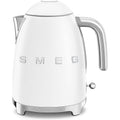 SMEG KLF03 7 Cup Electric Water Kettle, Retro-Style Matte, White