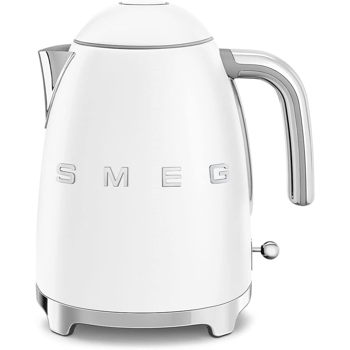 SMEG KLF03 7 Cup Electric Water Kettle, Retro-Style Matte, White