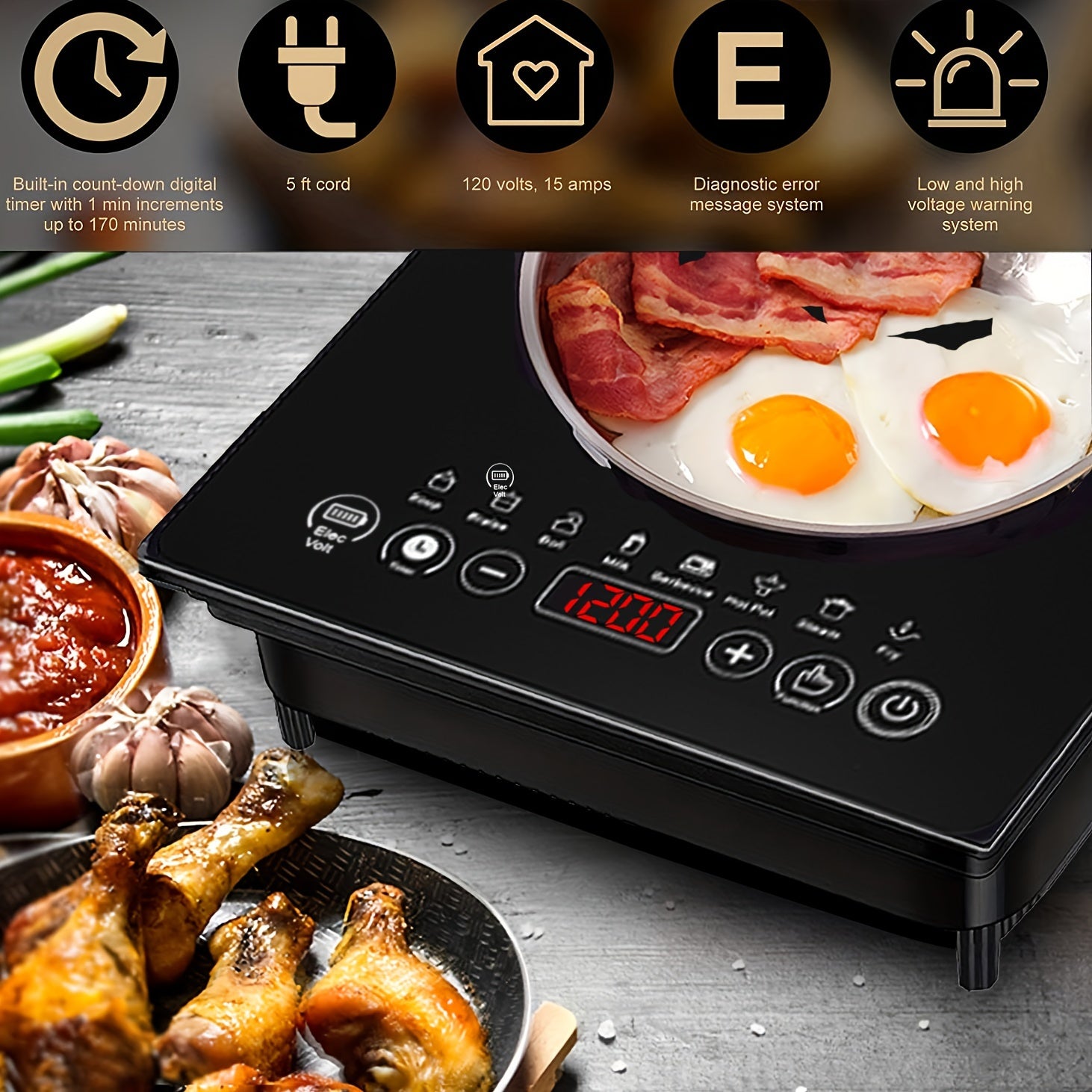 YALI Induction Cooker - American Standard Appliance